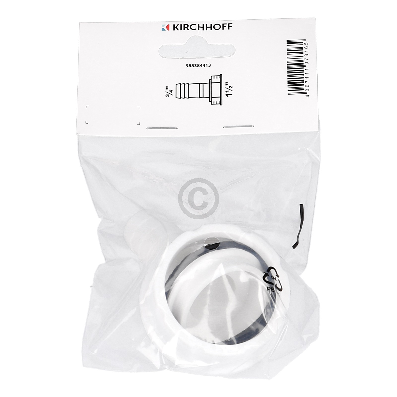 Schlauchanschluss für 1 1/2" Siphon KIRCHHOFF 988384413 KIRCHHOFF