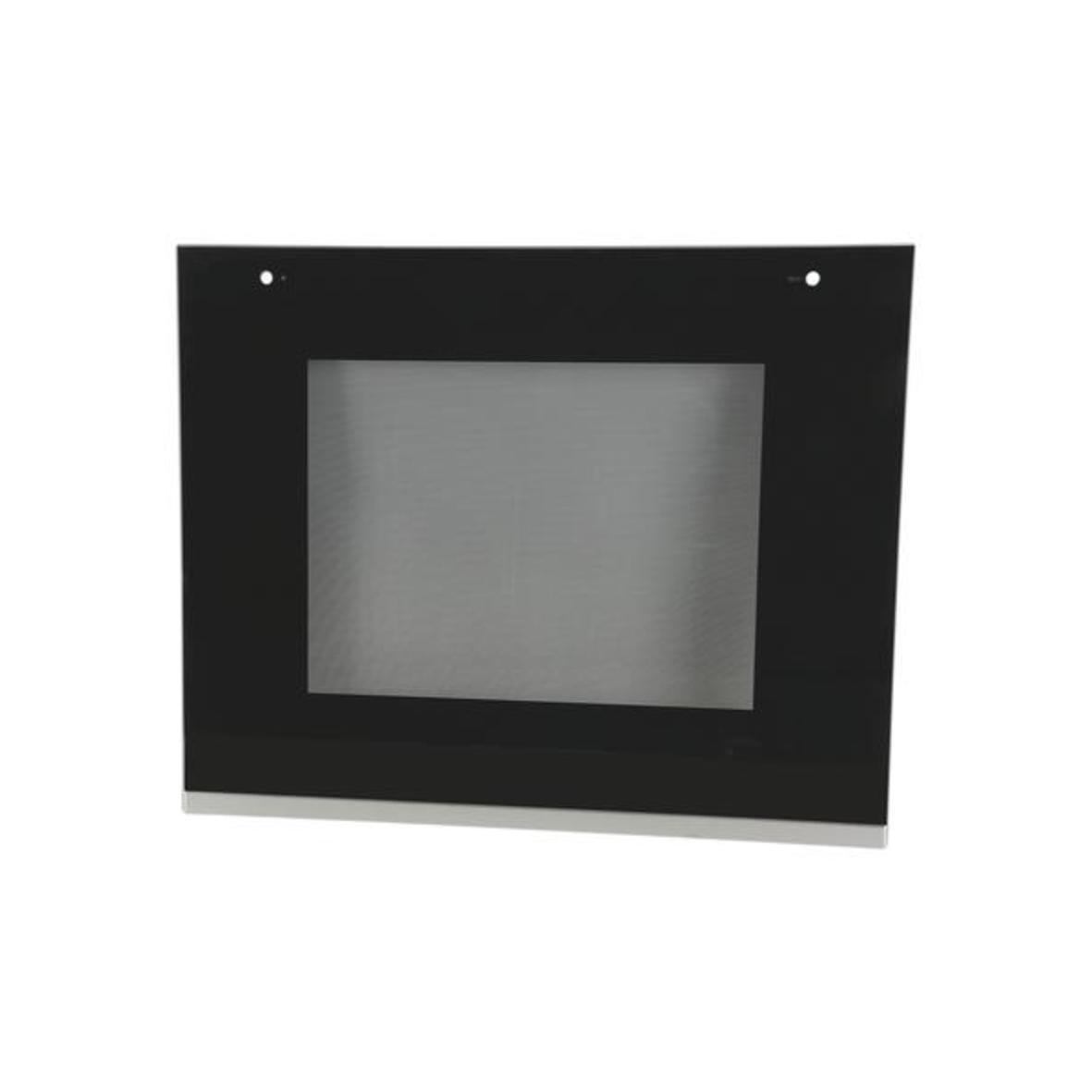 Frontglasscheibe für 60cm Geräte, Farbe: edelstahl, edelstahl 00776389