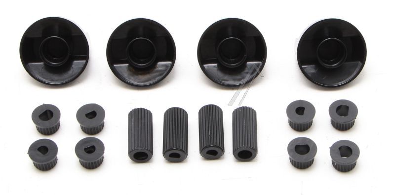 Universal-Knebel-Set für Com-Ofen Schwarz