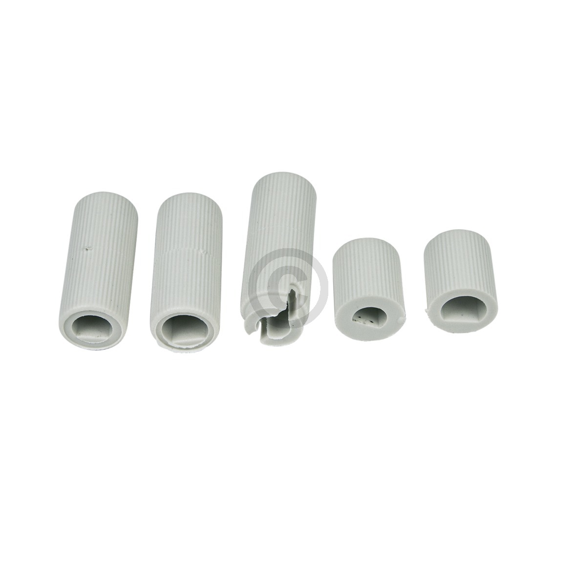 Knebel 43mmØ silbern mit Adaptern universal für alle Marken Backofen Herd Heizgerät