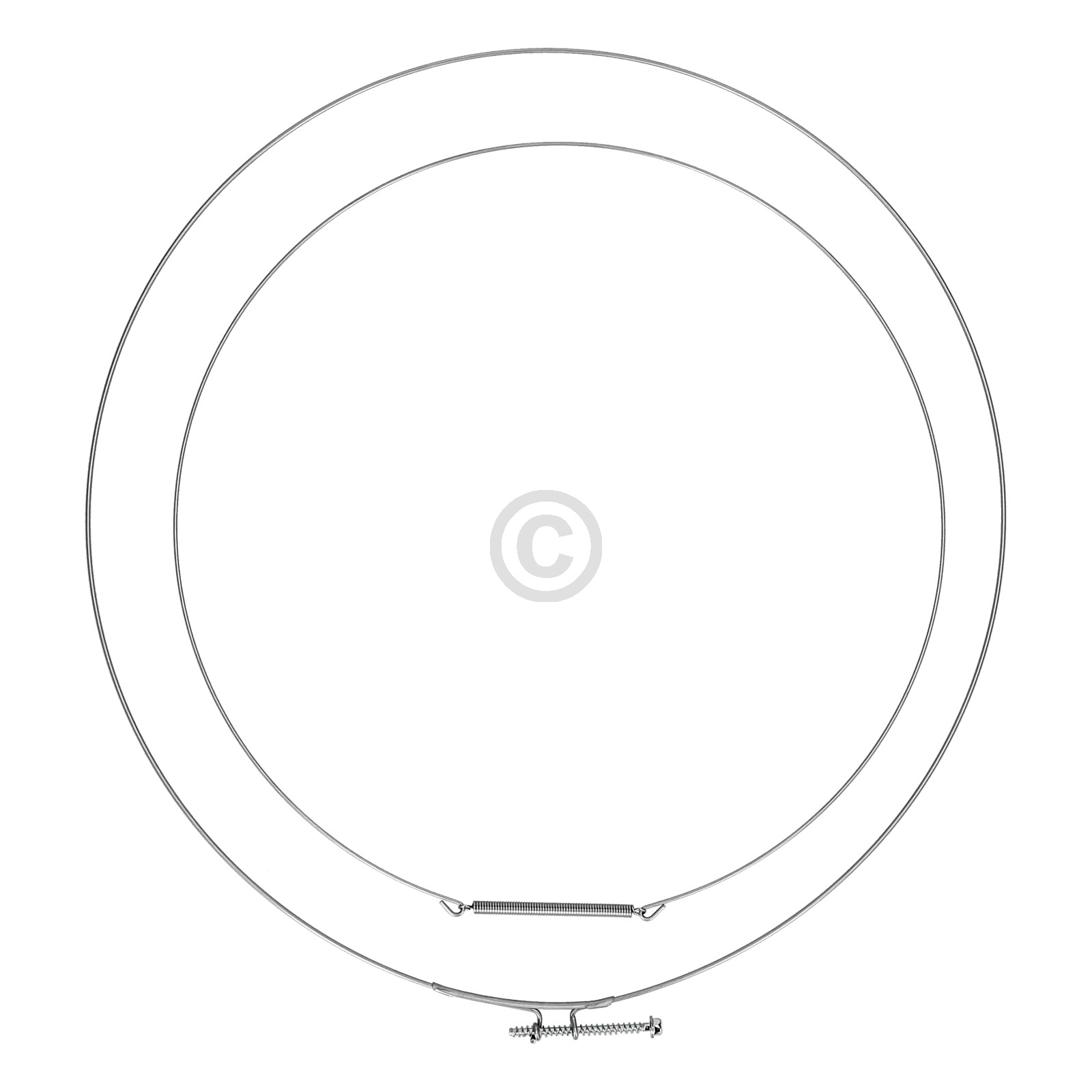 Waschmaschinen-Türdichtung Bosch Siemens 20007281 Laugenbeständig, anthrazit