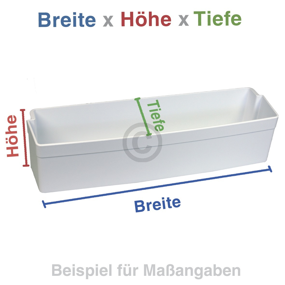 Türfach unten SIEMENS 00636981 für KühlGefrierKombination SideBySide