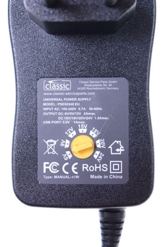Netzteil für Staubsauger Classic PSE50348EU 6-24V, 41W