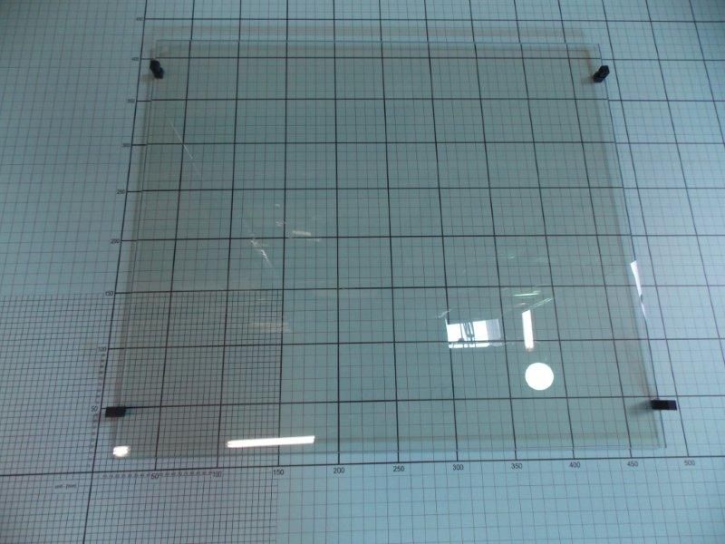 Mittenscheibe für Herd Amica 9049507 Backofen, Emaille