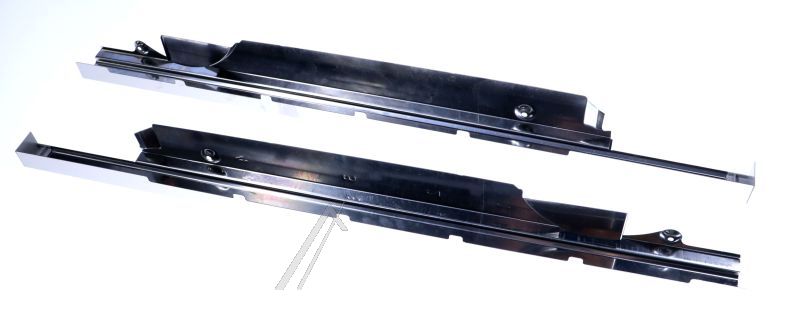 Designleiste Waschmaschine Bosch/Siemens 11054966 Links/Rechts, Edelstahl