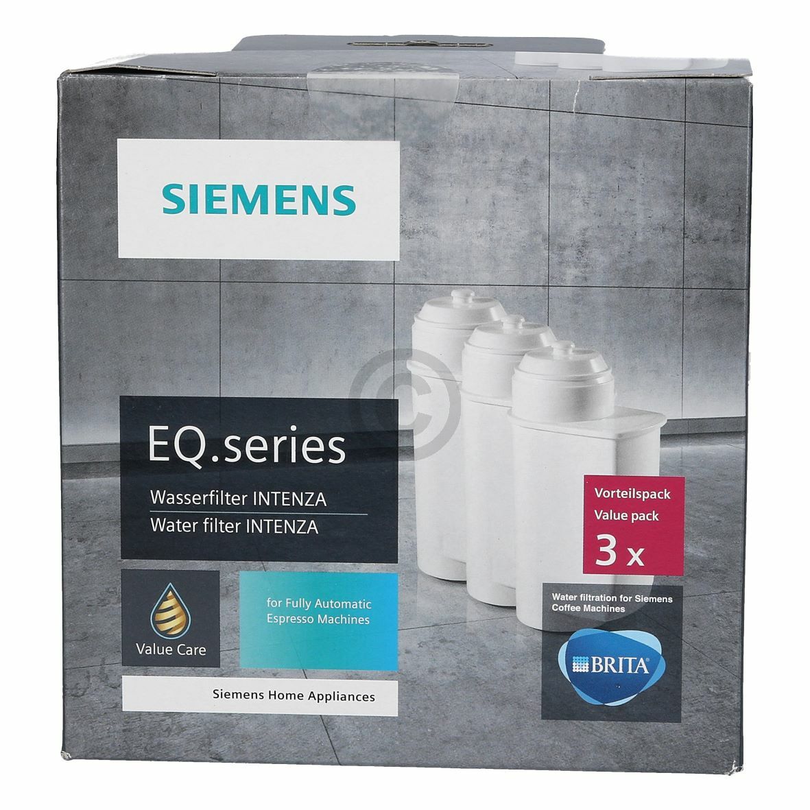 Wasserfilter Set Siemens TZ70033A 17005980 BRITA® Intenza für Kaffeevollautomat