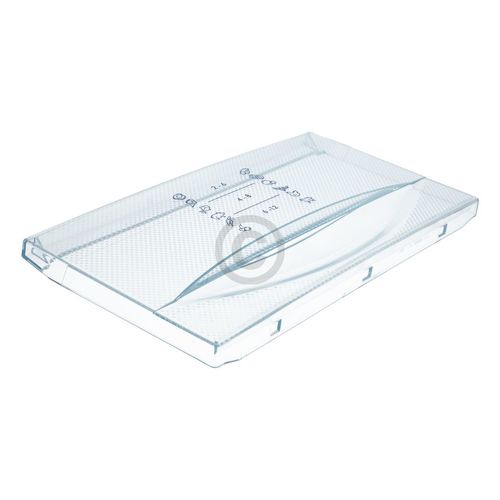 Schubladenblende LIEBHERR 9041804 365x85mm für Gefriergutbehälter Gefrierteil KühlGefrierKombination