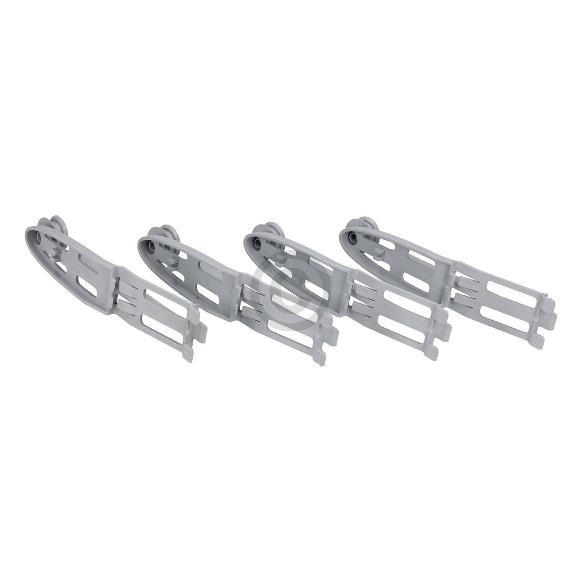 Korbrolle mit Halter für Oberkorb Bauknecht 481252888117 für Geschirrspüler 4Stk