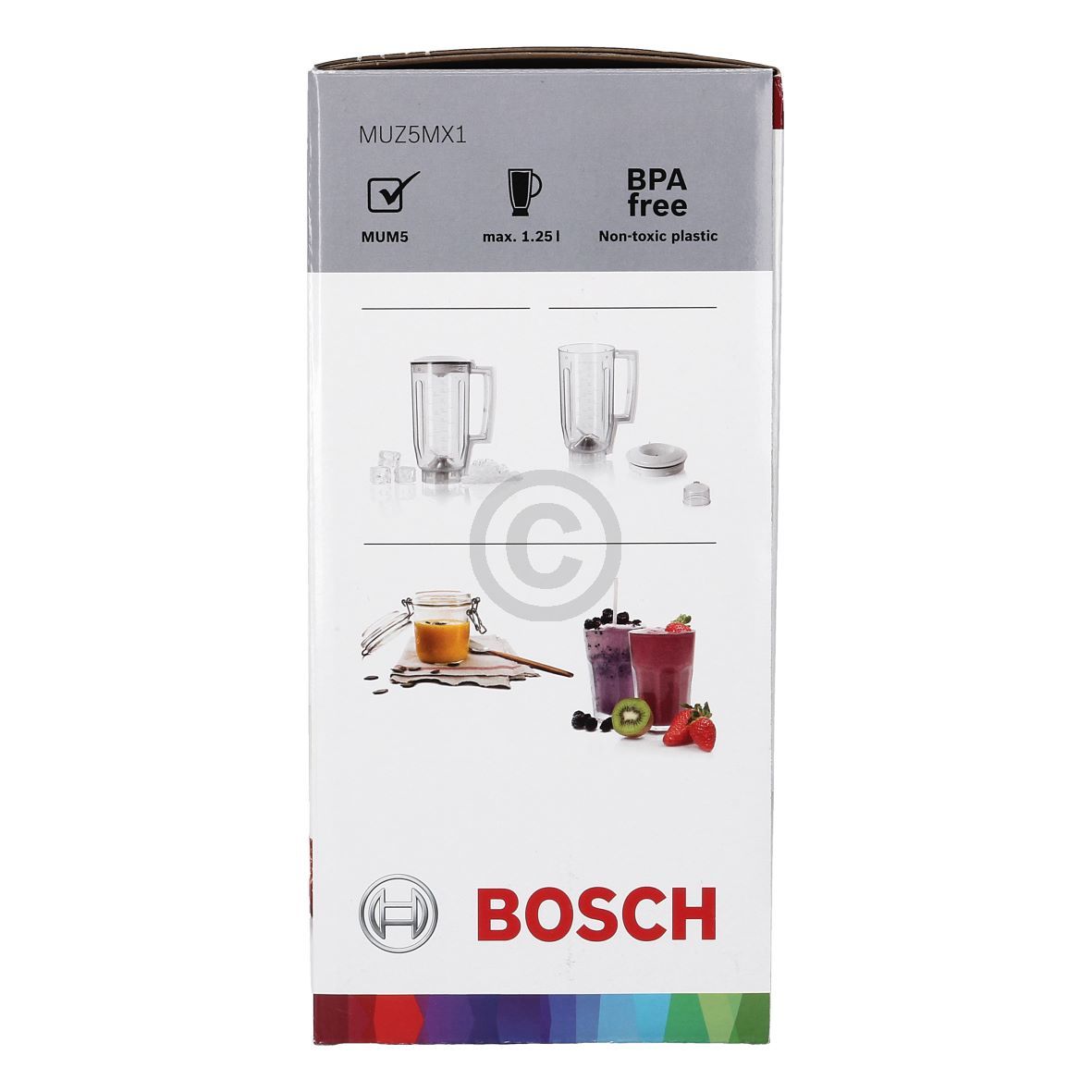Mixeraufsatz BOSCH MUZ5MX1 00572477 für Küchenmaschine