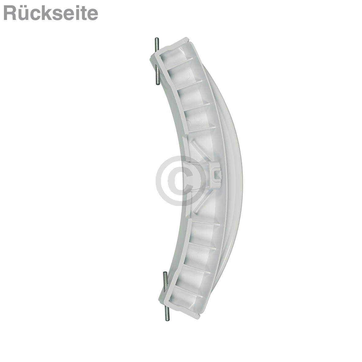 Türgriff weiß, mit Achsen, AT! 00266751 266751 Bosch, Siemens, Neff