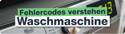 Waschmaschine Fehlercodes