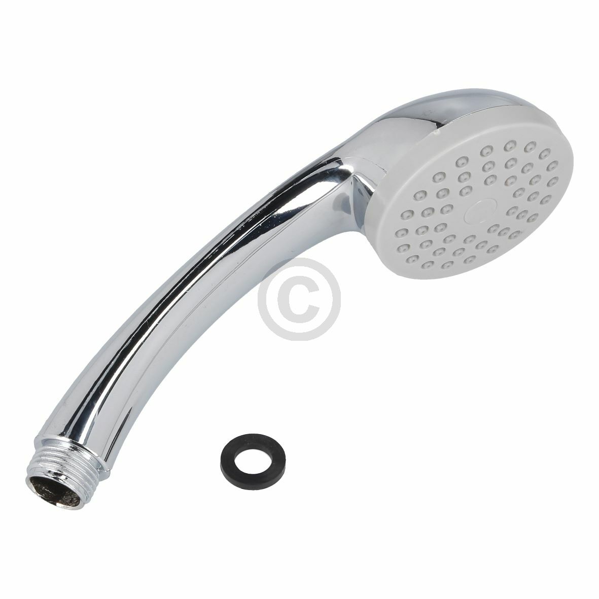Brause für Dusche 70mmØ verchromt mit Antikalkeinsatz