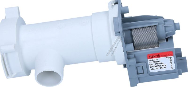 Ablaufpumpe für Waschmaschine Brandt L71B014I1 Wasserablauf