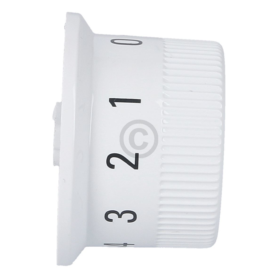 Drehgriff-Kochstelle WEISS, fuer Zonenheizung rund 00614741