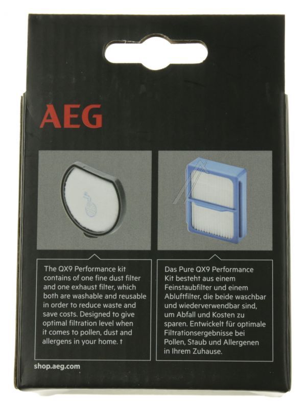 qx9 Performance-Kit für Electrolux Staubsauger 9009230922 Saugkraft