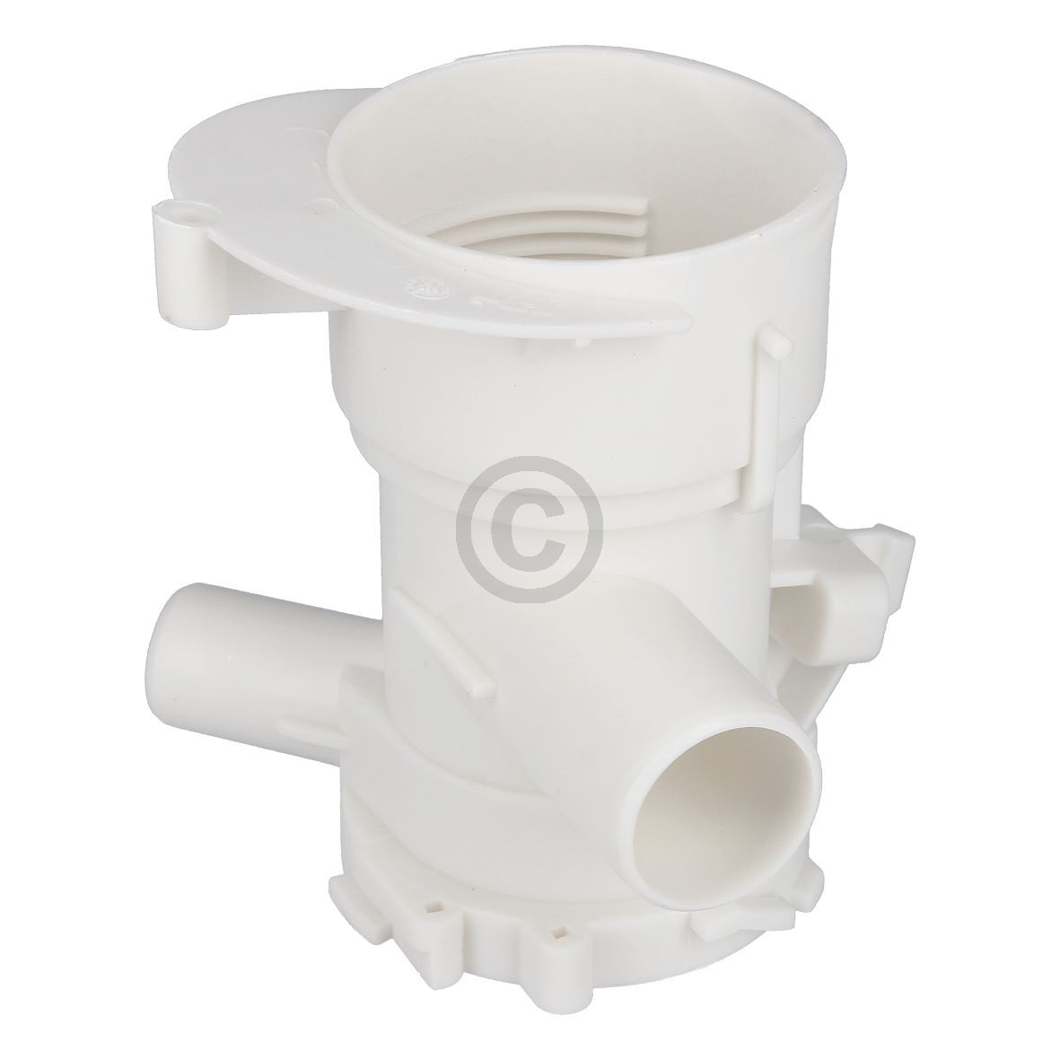 Flusensiebgehäuse für Ablaufpumpe gorenje 333903 in Waschmaschine