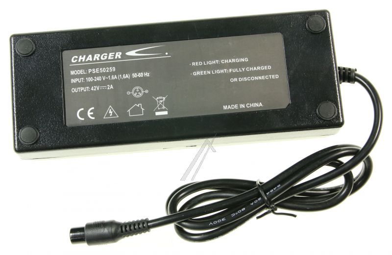 Ladegerät 42V 2A Classic PSE50259EU für Qilive Denver E-Scooter Hoverboards