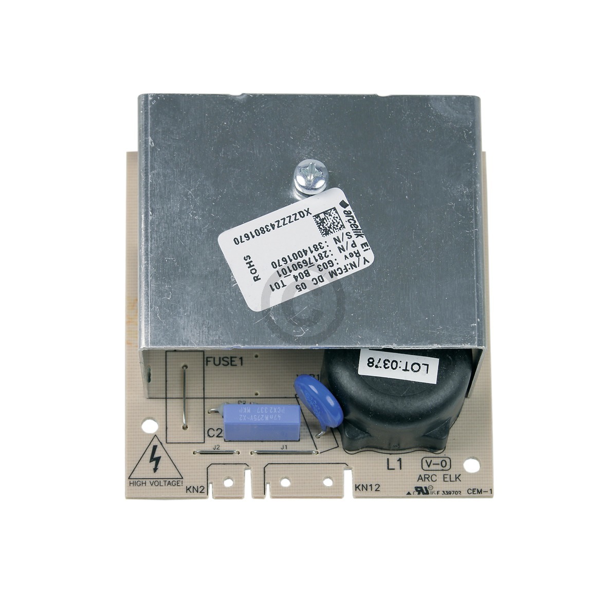 Drehzahlelektronik beko 2817690101 für Frontlader Waschmaschine