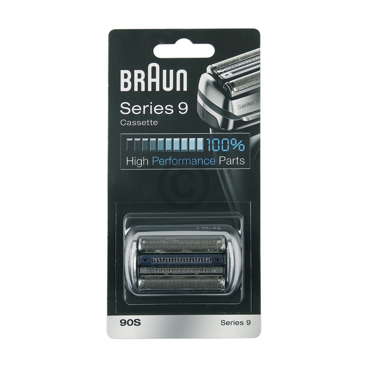 Kombipack original Braun 92S silber für Rasierer