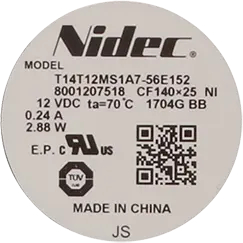 Lüfter für Bosch-Waschmaschine 12038655 Kühlung, Motor