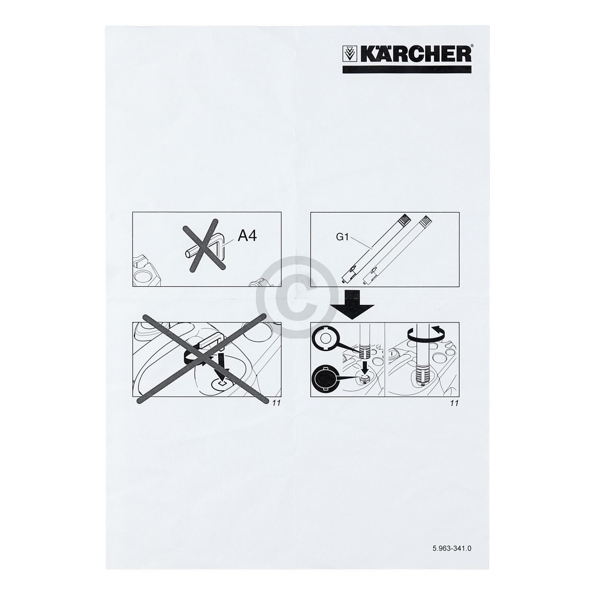 Sicherheitsverschluss Kärcher 4.580-760.0 für Dampfreiniger