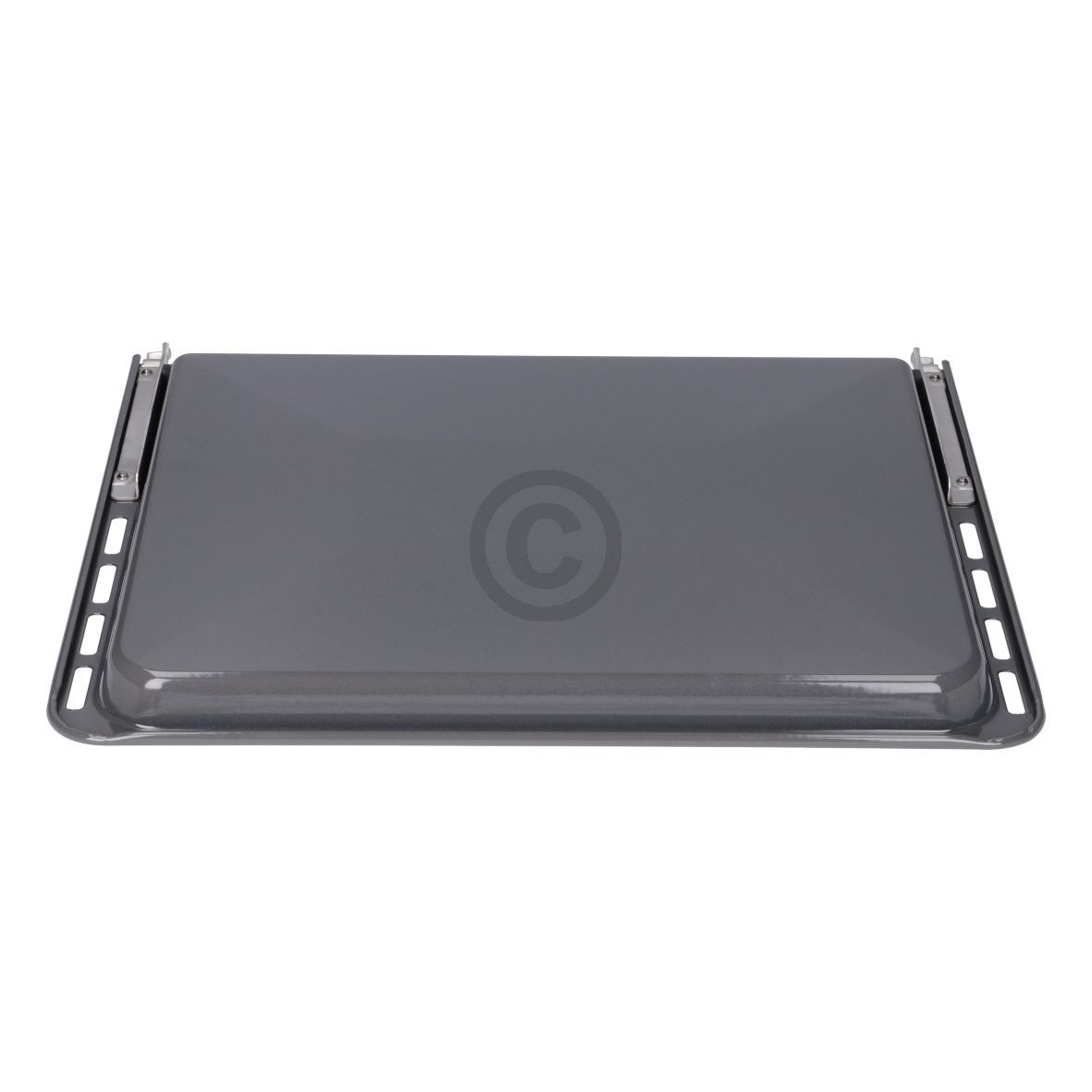 Backblech 459x375/392mm 29mm hoch emailliert, mit Träger, OT! 00680615 680615