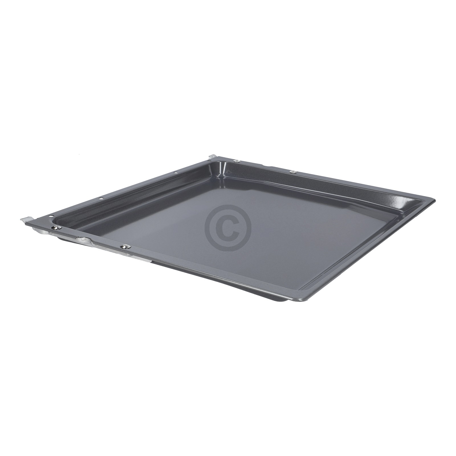 Backblech SIEMENS 00437875 431x370x24mm emailliert mit Trägern für Backofen