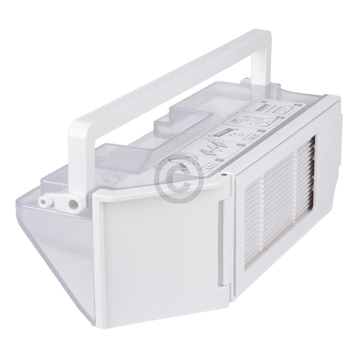 Staubbehälter weiß Ecovacs 201-2113-0039 für Staubsauger-Roboter