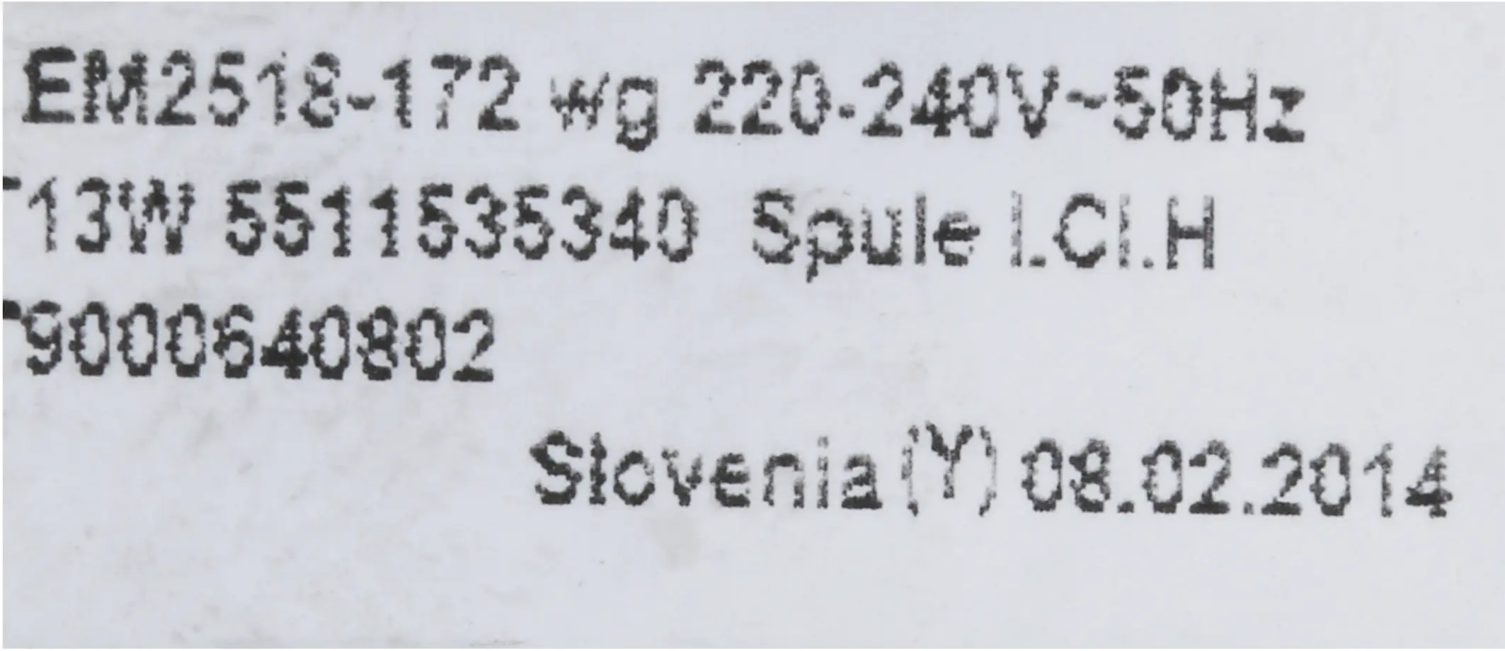 Lüftermotor 00642277