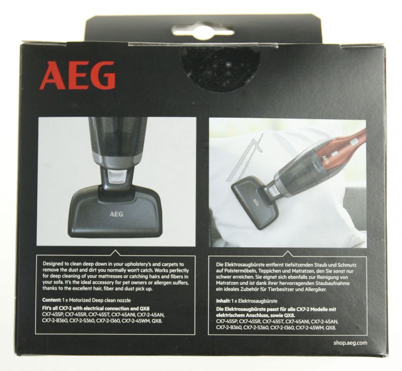 Elektrosaugbürste für Handteil AEG AZE134 9009230625 an CX7-2 QX8 Staubsauger