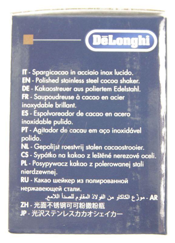 Kakaostreuer für DeLonghi Mikrowelle 5513282211 Edelstahl, Streuer