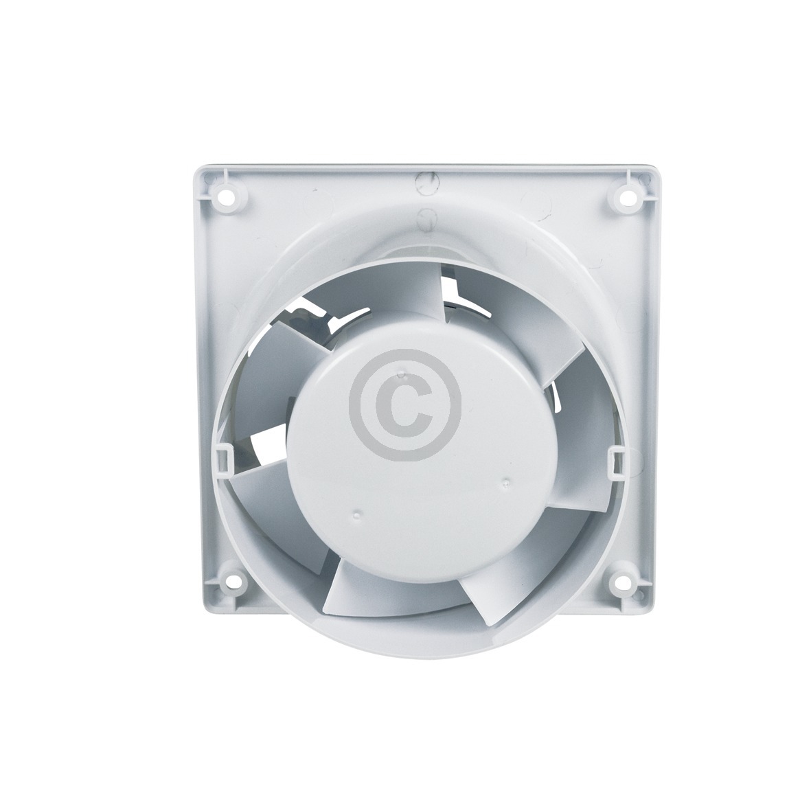 Wohnraumventilator 100erR weiß mit Kugellager Timer für Wand Decke Bad Toilette etc