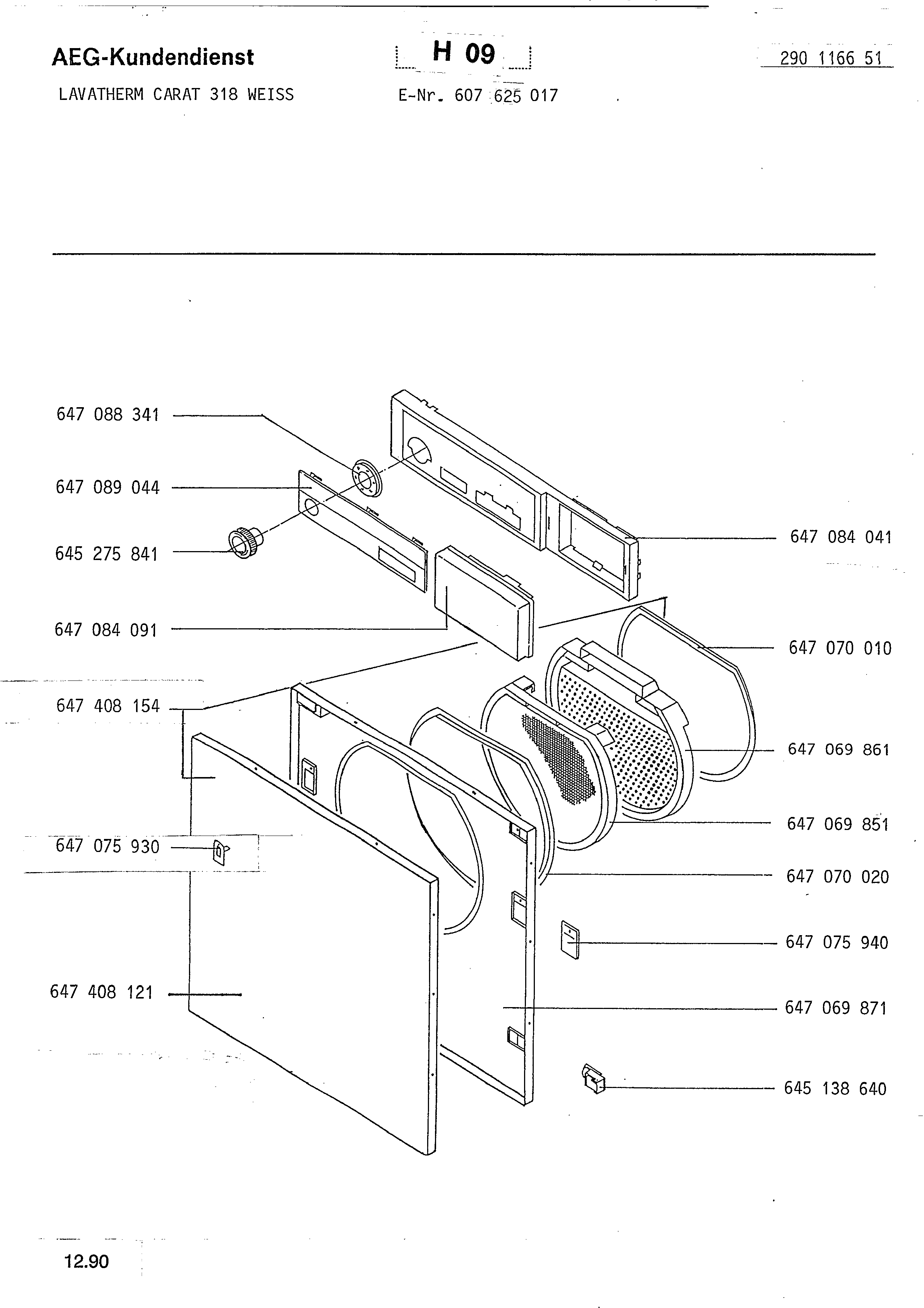 Ersatzteile_Lavatherm_Carat_318_W_60762501700_Bild_1