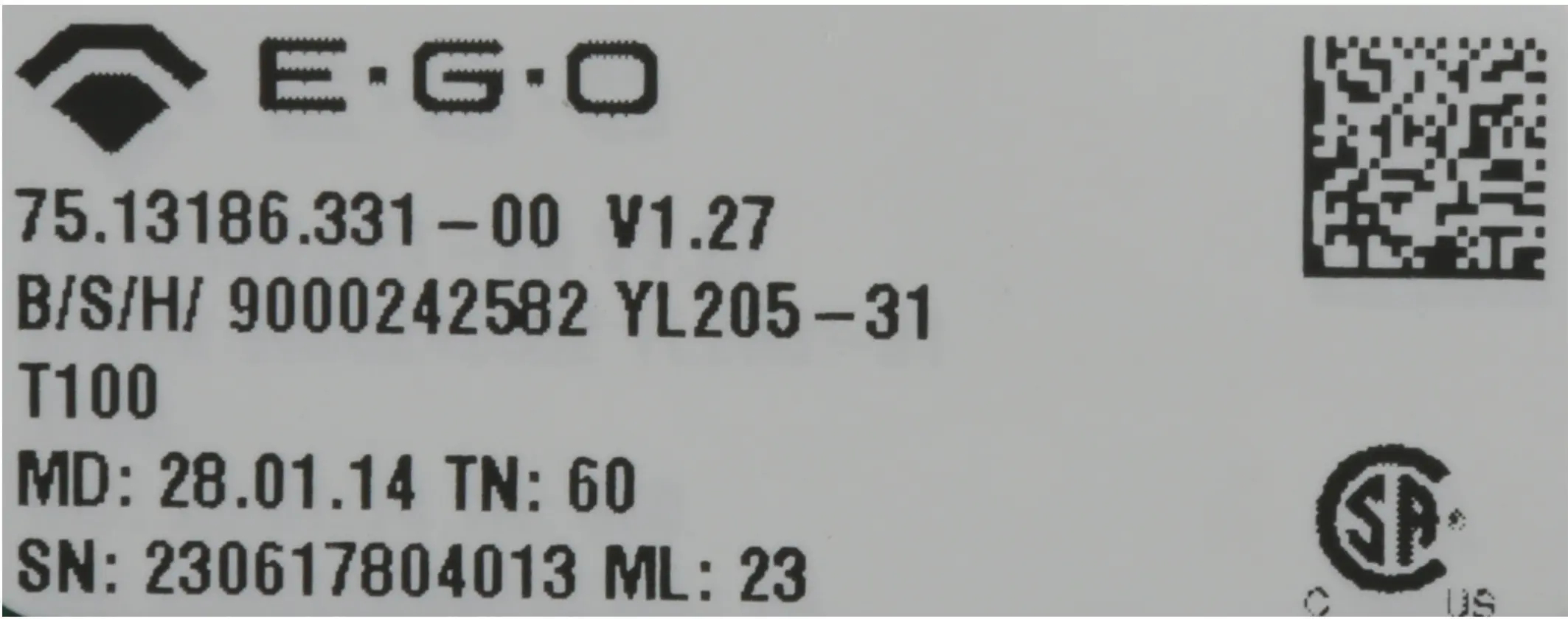 Bedienmodul 00672181