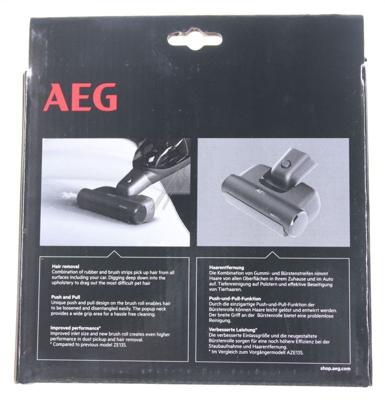 AEG PetPro+ Tierhaarbürste für Staubsauger 9009232779 Haarentfernung