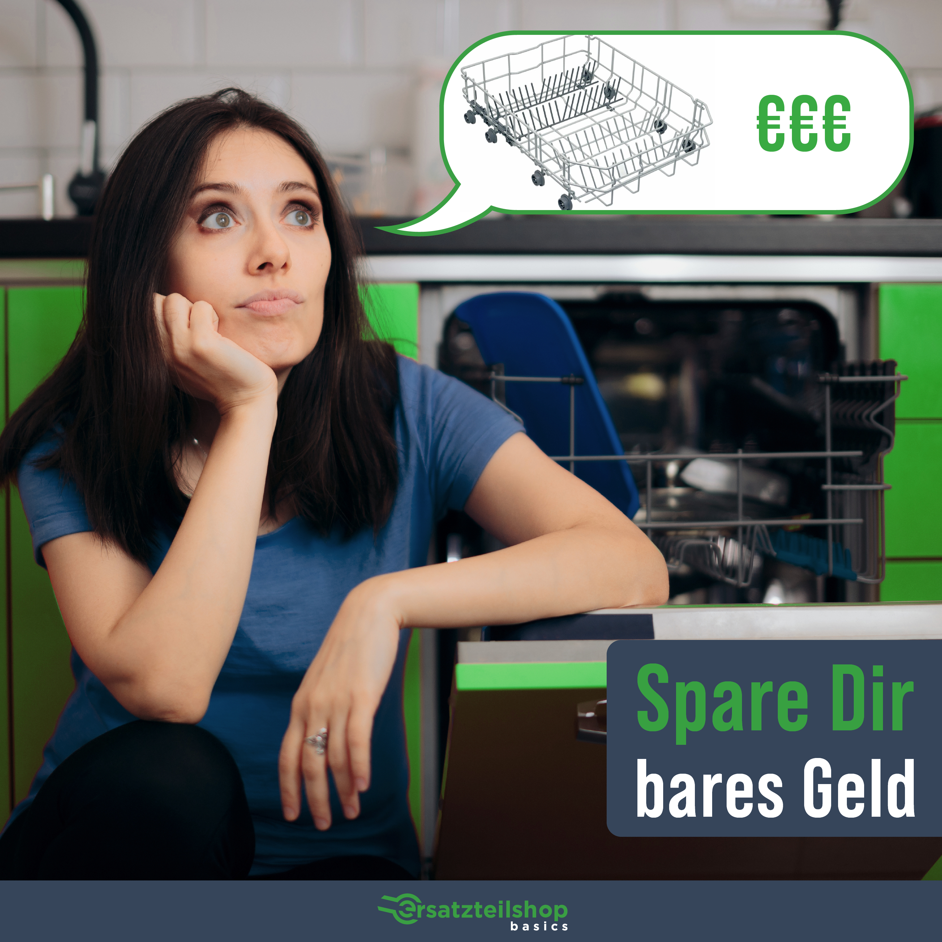 Geschirrkorb Reparatur Set [4-teilig] weiß - Anti Rost - schnelle & einfache Lösung - Spülmaschinenkorb stellenweise nachbeschichten 