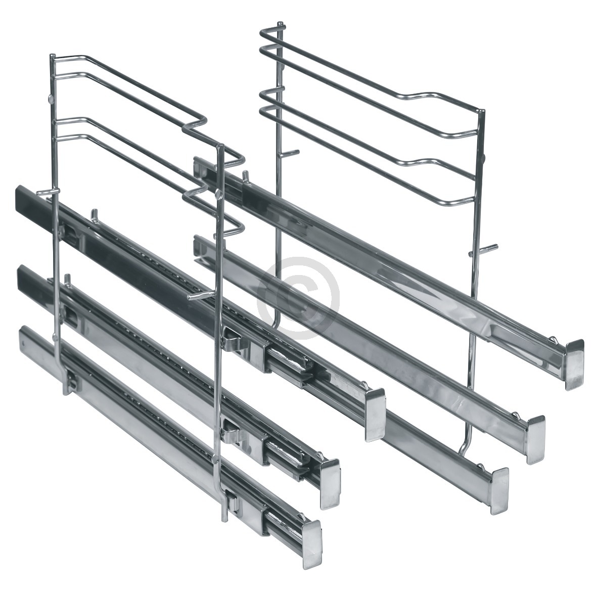 Haltegitter mit Teleskopauszug 3fach für Backblech SIEMENS 11005093 in Dampfbackofen