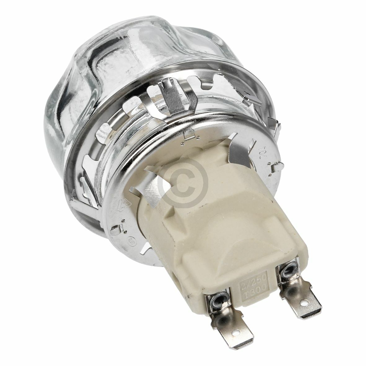 Lampeneinheit Indesit C00038035 Fassung Lampe Glashaube für Backofen Gasherd