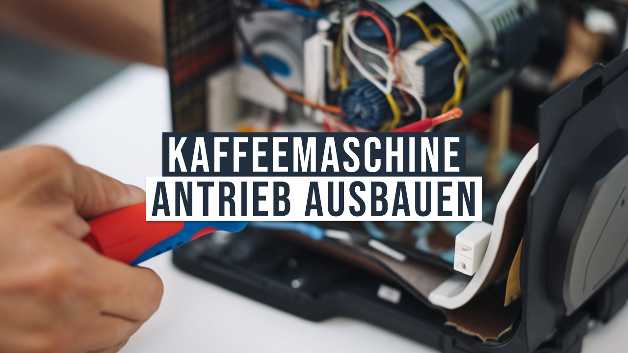 DeLonghi ESAM  Antrieb - ausbauen - ersetzen - tauschen - einbauen