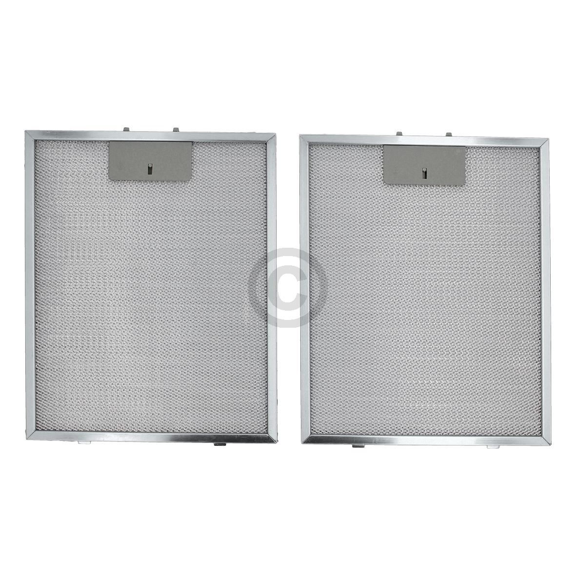 Fettfilter Respekta MIZ 2009 Metallfilter 320x260mm für Dunstabzugshaube 2Stk