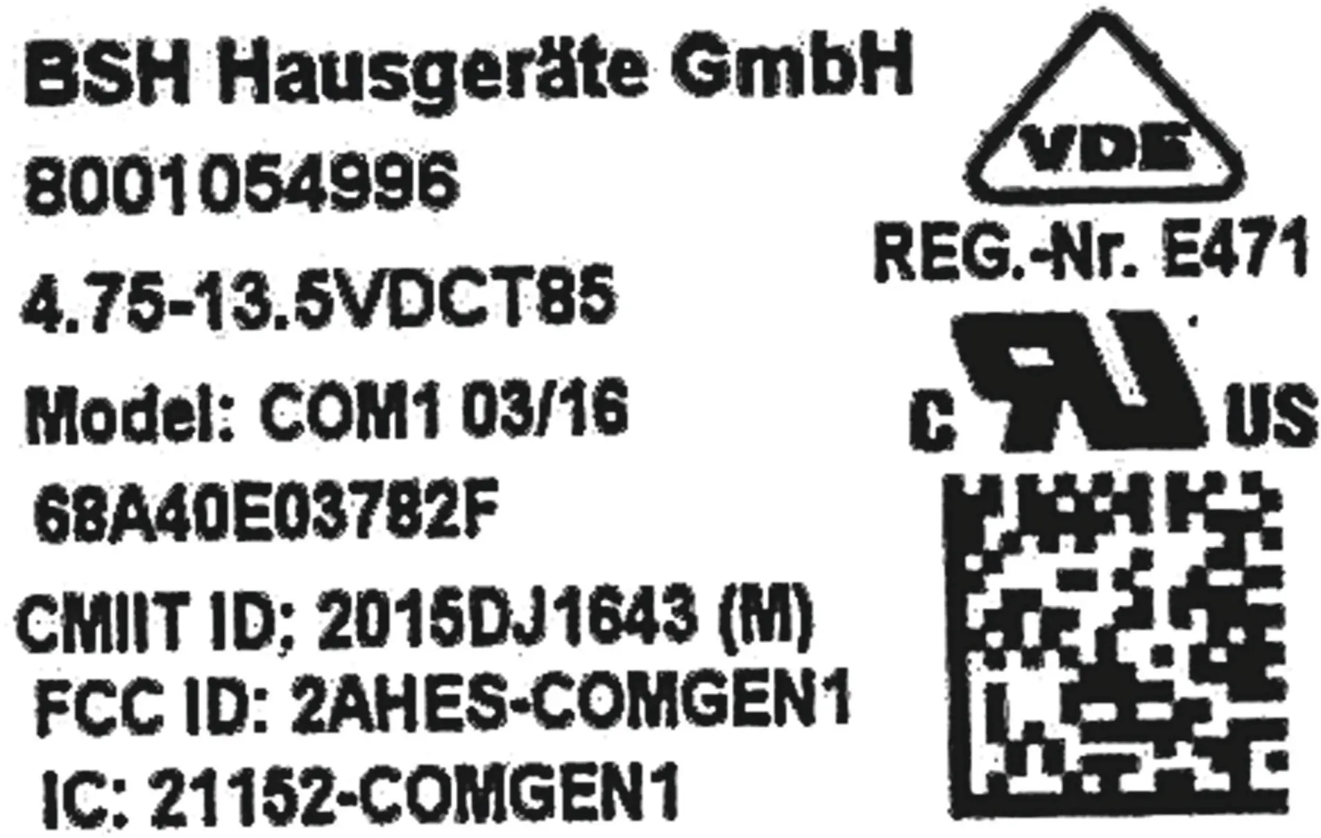 Connectivitymodul 10005603
