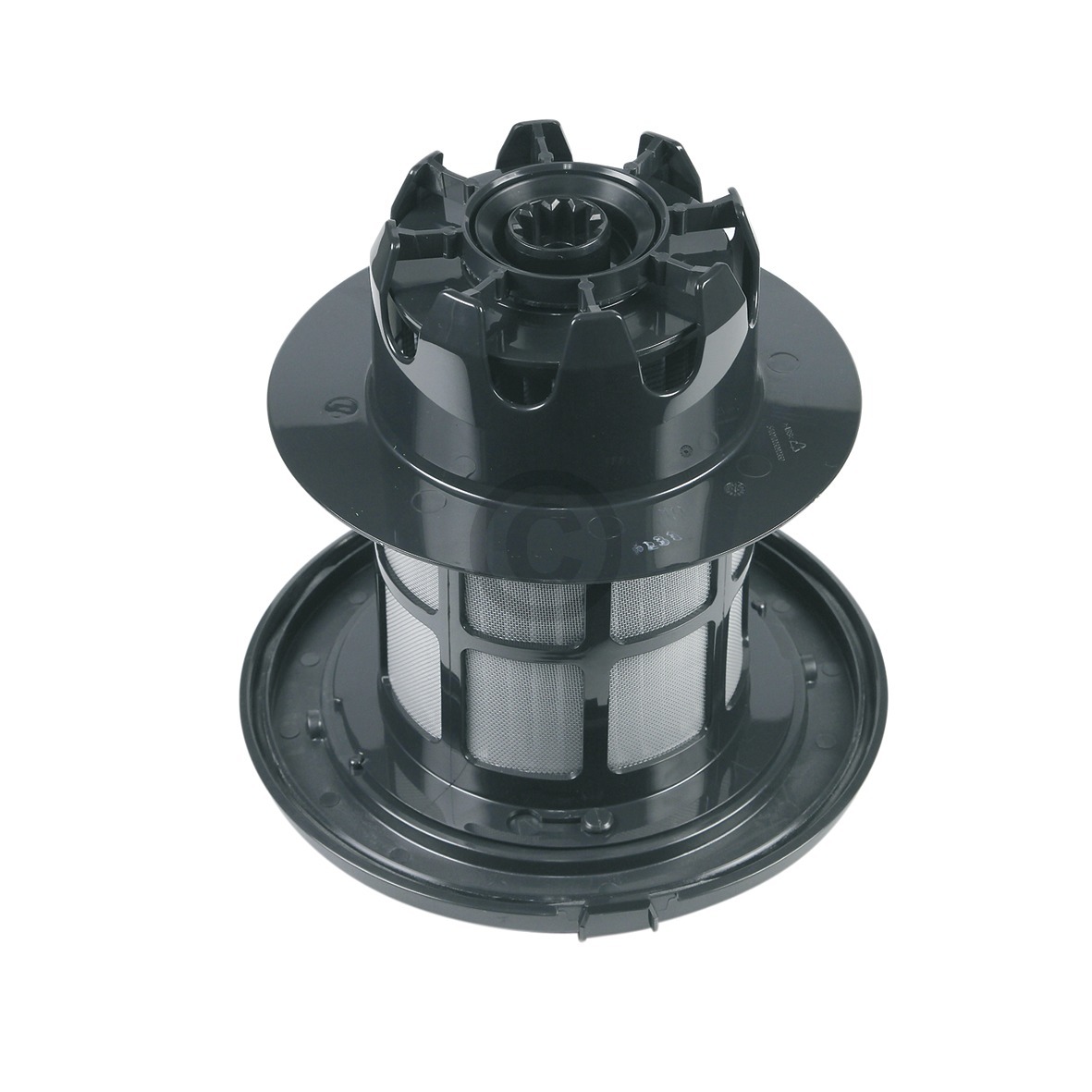 Abluftfilterzylinder Bosch 00708278 Lamellenfilter 205mmØ für Staubsauger