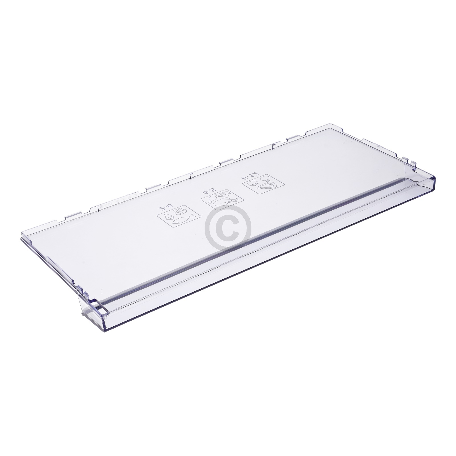 Frontgriffblende für Gefrierschublade oben beko 4636510300 in KühlGefrierKombination