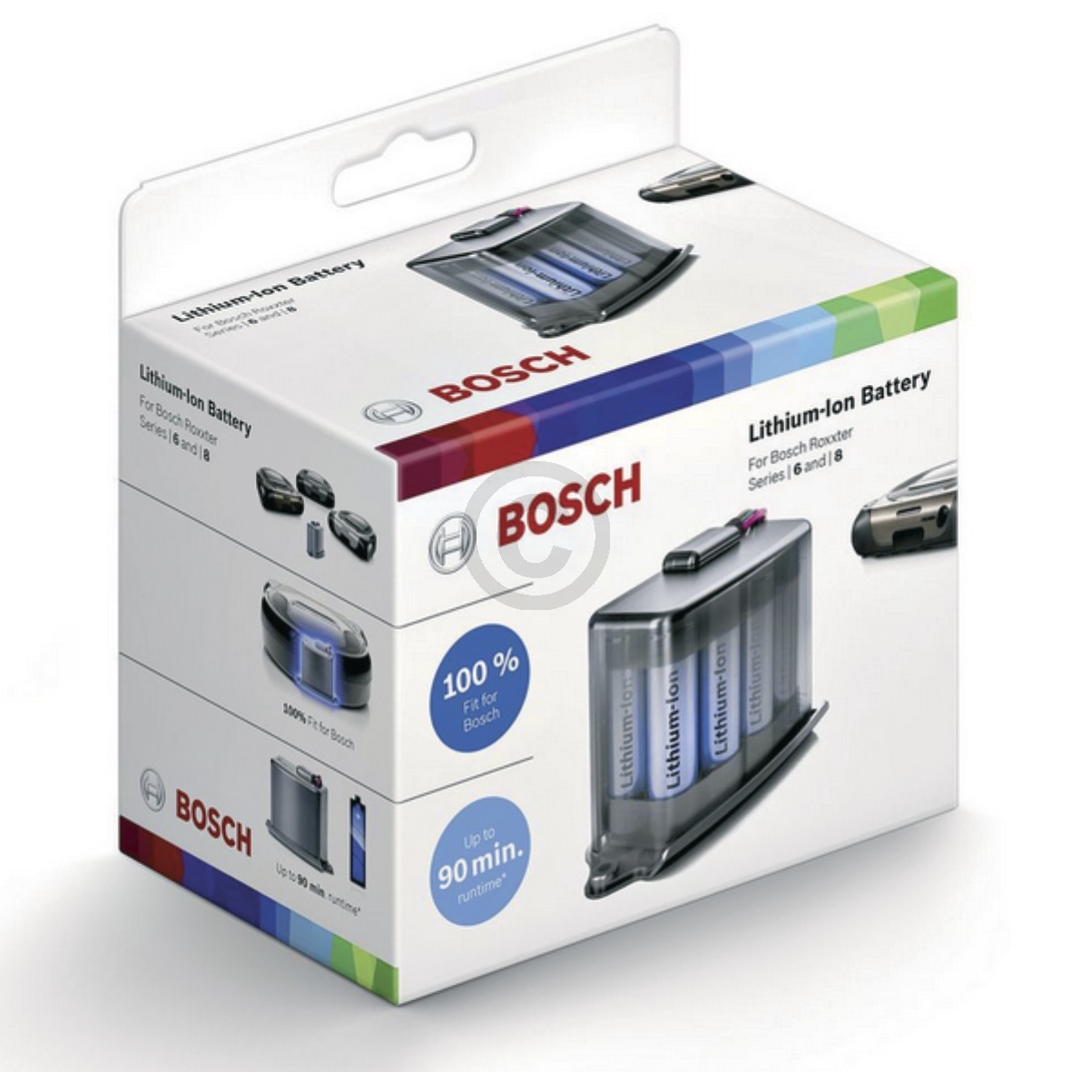 Akku Bosch 12025750 für Roxxter Serie 6 + 8 Saugroboter