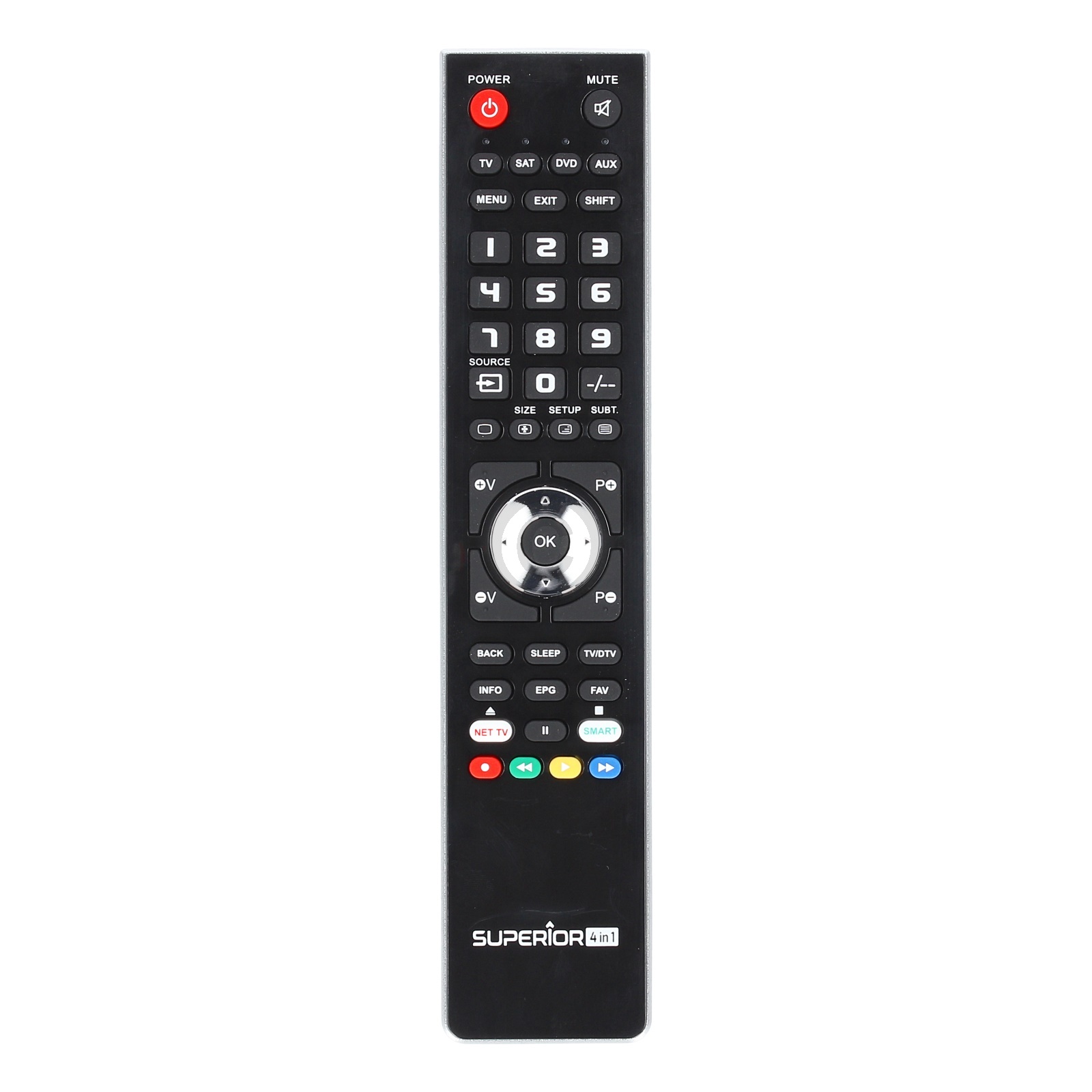 Fernbedienung programmierbar Perform 4in1  Superior SUP004 SUBTPB012 für TV