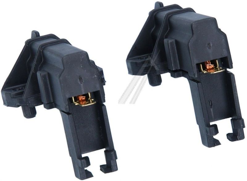 Kohlebürsten-Set für Waschmaschine Schunk 10000737 2 Stück, linksdrehend