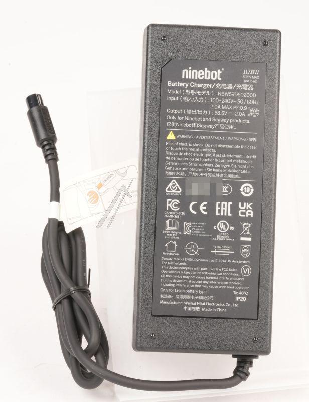 Ladegerät 120W Segway-Ninebot 10.02.3058.30 mit Netzkabel für E-Scooter