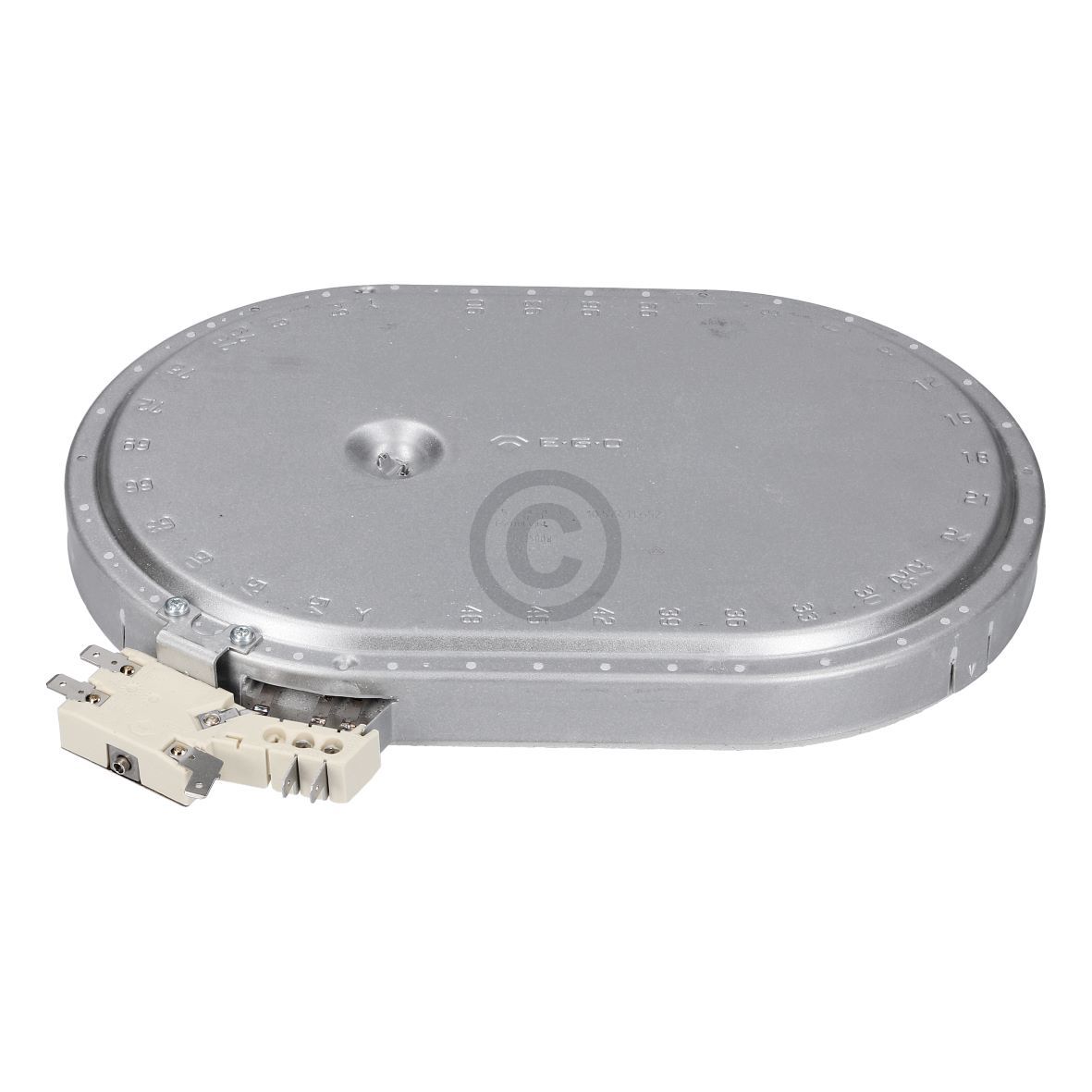 Strahlheizkörper 2-kreis oval AEG 140057372017 EGO 10.57411.652 für Kochfeld Herd 3740639269