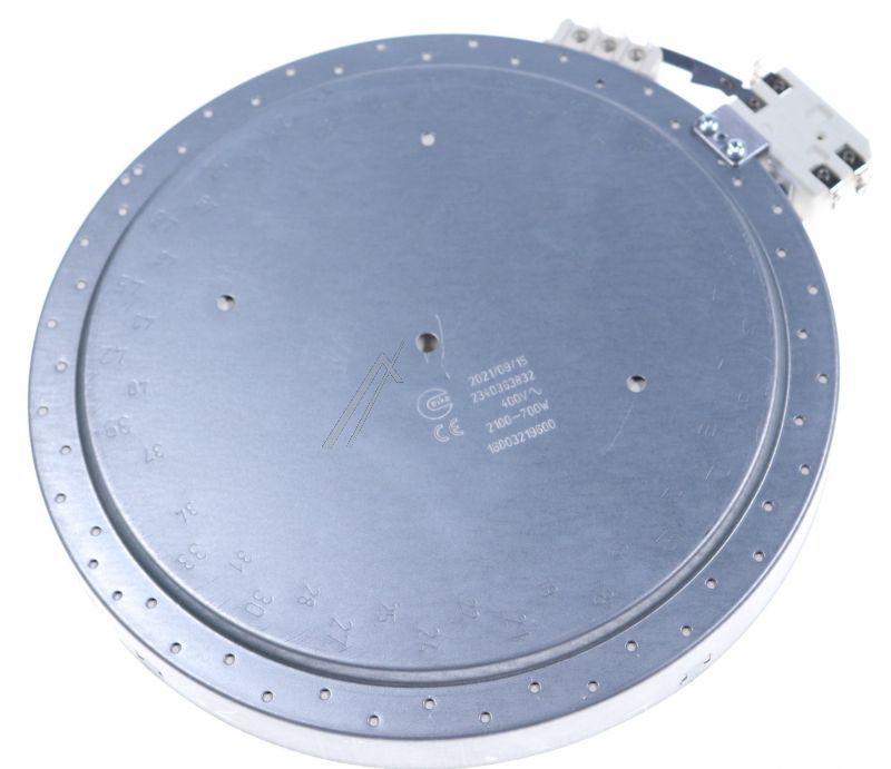 Heizelement 210 mm (2100/700 W) für Whirlpool/Indesit Ofen 480121101531