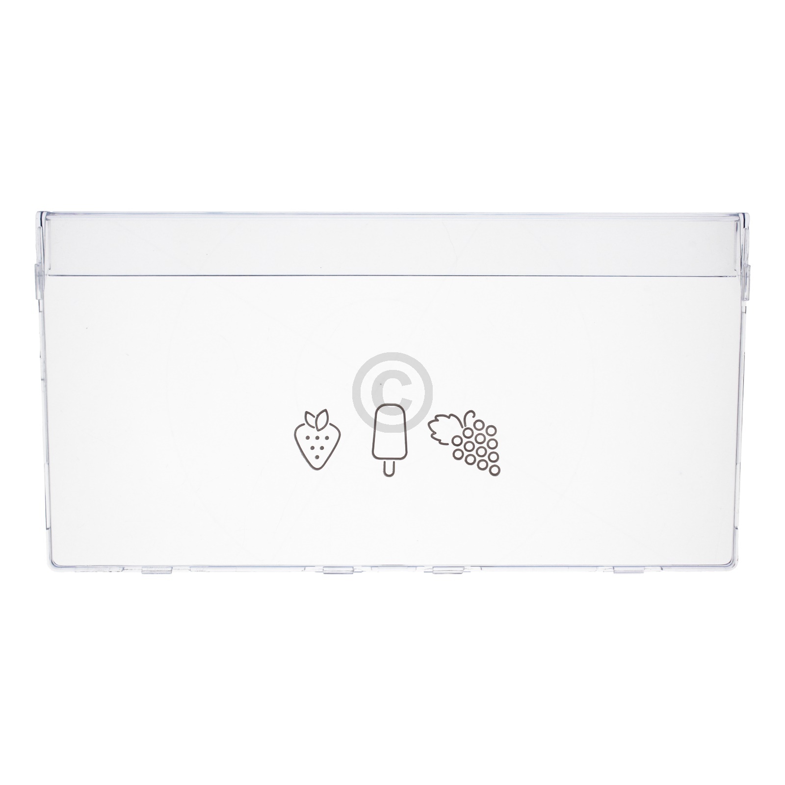 Schubladenblende Beko 4640520200 für Kühlschrank
